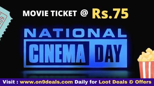 Book Movie Tickets At Flat Rs.75 Only For 23rd September 2022