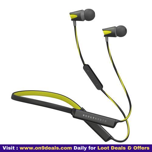 Boult Audio ProBass Groove Neckband in-Ear Wireless Earphones with Latest Bluetooth 5.0
