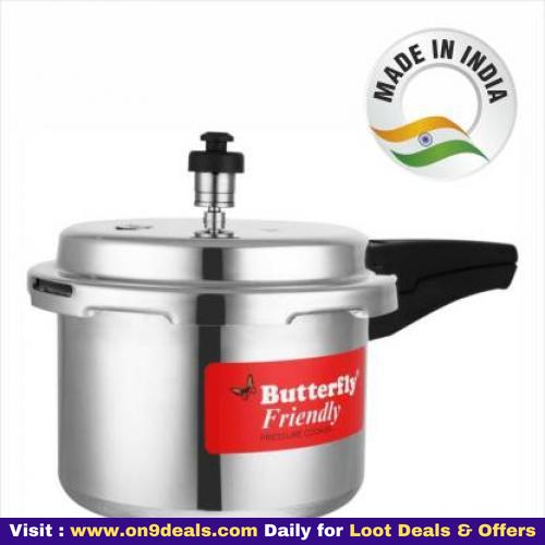Butterfly Friendly 3 L Induction Bottom Pressure Cooke