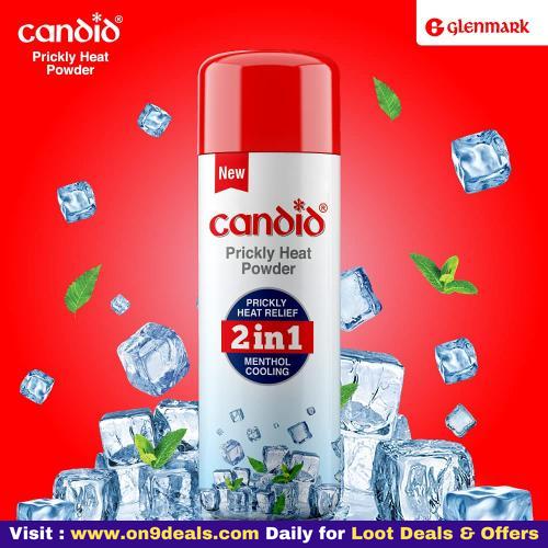 Candid Prickly Heat Powder 120g (Pack of 2)