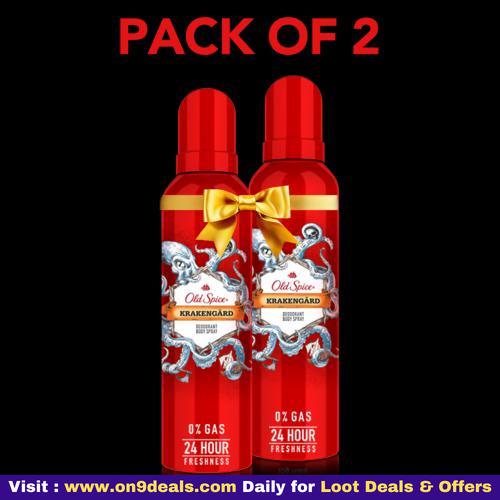 Exclusive Coupon OLD SPICE Deodorant Body Spray Perfume @ 50% Discount