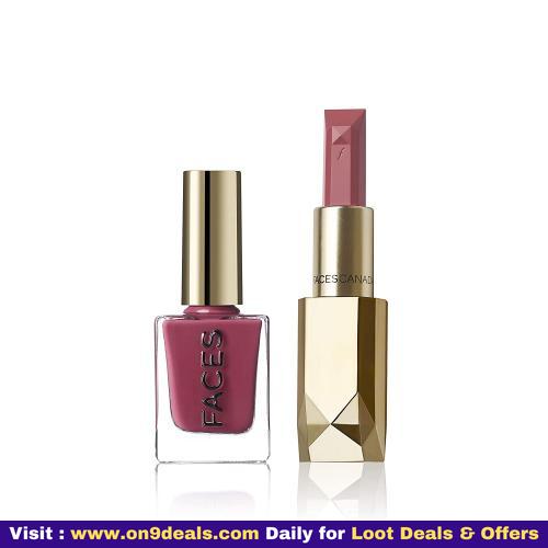 Faces Canada Belle De Luxe Jewel Cut Lip & Tip Gift Box, French Rosette, 12 g (Pack of 2)