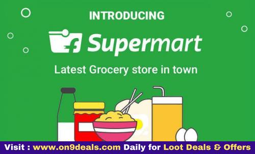 Flipkart Grocery Flash Sale Extra Rs.100 Off on Grocery + Re.1 Products
