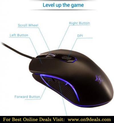 Flipkart SmartBuy Dash Series G74 Gaming Mouse