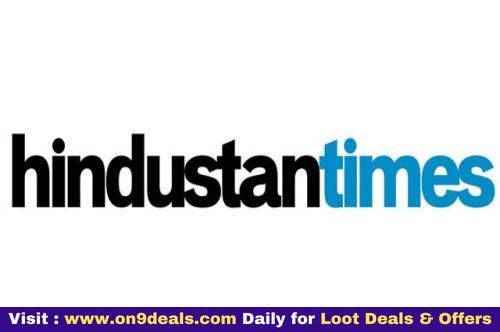 Free 1 Year Hindustan Times Subscription