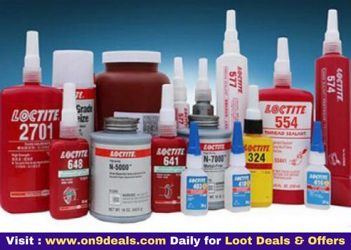 Get FREE Trial Pack of Loctite Thread Sealer, Locker & More