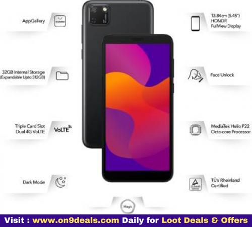 Honor 9S 2 GB RAM | 32 GB ROM | MediaTek Helio P22 | 5.45 inch HD Display
