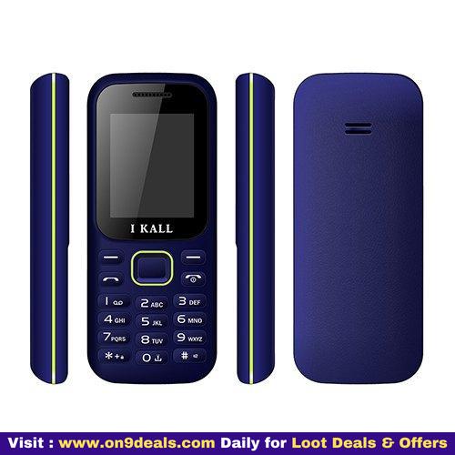 I Kall K31 1.8 inch Dual Sim Feature Phone + Charger Stand @ Rs.463