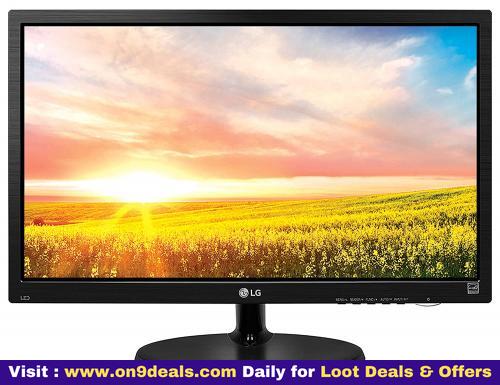 LG 19.5" HD TN Panel Monitor with VGA Port, Wall Mount, 3 Year Warranty - 20M39A