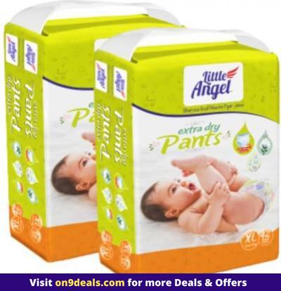 Little Angel Baby Diaper Pants 2 x 42 Pieces Size XL