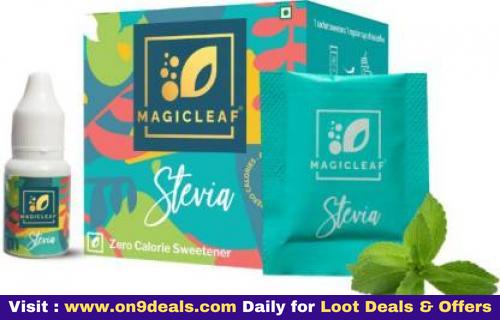 Magicleaf Trial Pack Stevia Powder Sachet (30 Sachets) and Stevia Drops (5ML)