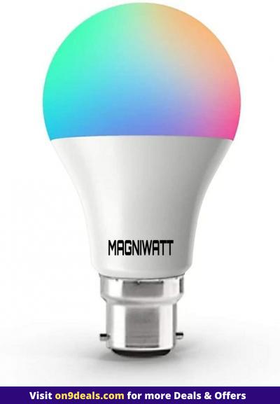 MAGNIWATT ENERGIES Smart 7-in-1 LED Bulb with Base 22, 7 WATT