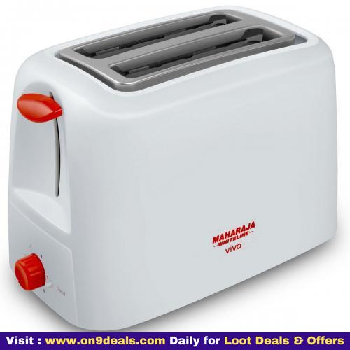 Maharaja Whiteline Viva 750-Watt Pop-up Toaster