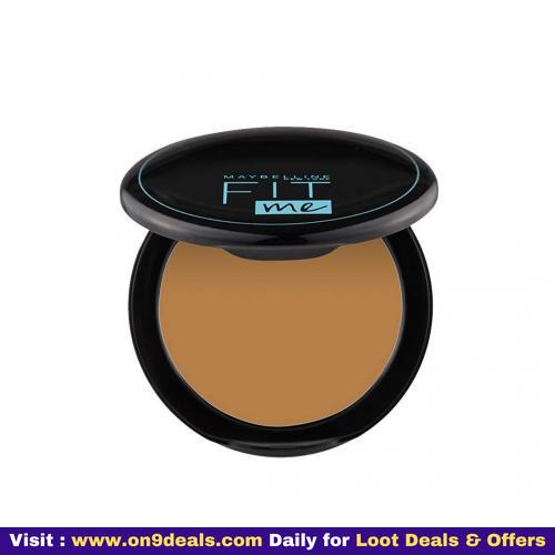 Maybelline New York Fit Me 12Hr Oil Control Compact, 330 Toffee, 8g