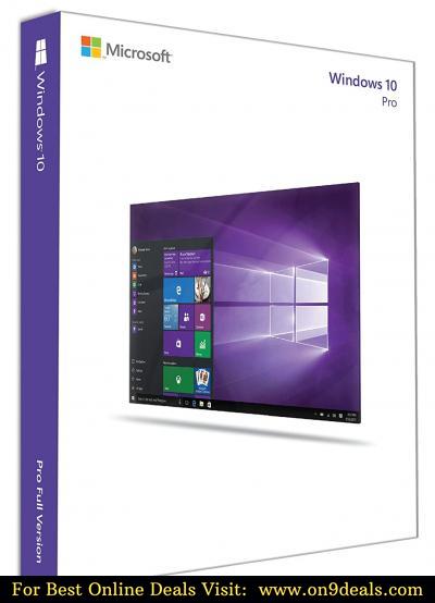 Microsoft Windows 10 Professional 32Bit/64Bit English INTL for 1 PC laptop