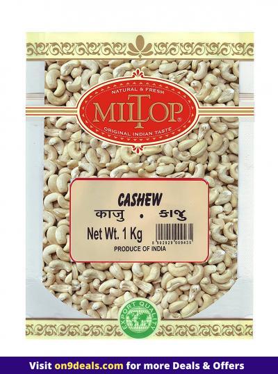 Miltop Cashew Nuts Kaju 1kg