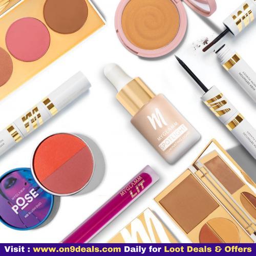 Myglamm Flash Sale - Get Rs.500 Discount on Rs.699