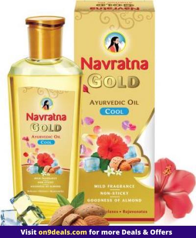 Navratna Gold Ayurvedic Oil 500ml Hair Oil