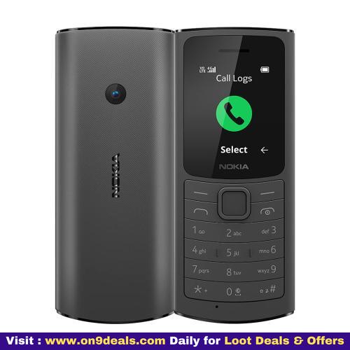 Nokia 110 4g With Volte Hd Calls, Up To 32gb External Memory, Fm Radio