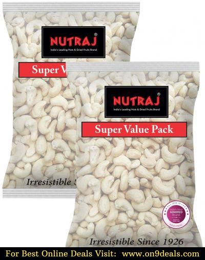 Nutraj Cashew Nuts W450 (400gms X 2) @ Rs.499