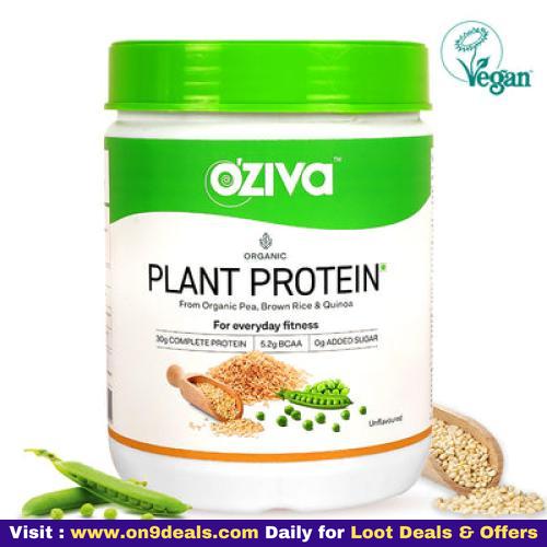 Organic Plant Protein, For Everyday Fitness + Biotin + Scalp Massager