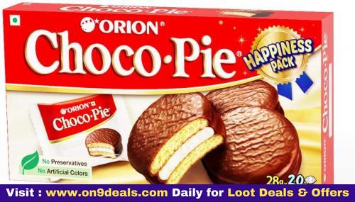 ORION Choco Pie - Chocolate Coated Soft Biscuit - Happiness Pack, 2 X 560 g