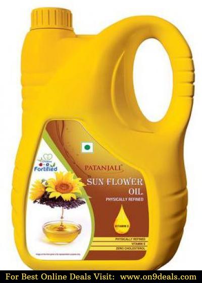 Patanjali Fortified Sunflower Oil 5 L