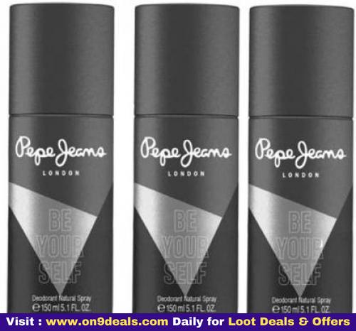 Pepe Jeans London BE YOUR SELF Deodorant Spray Men 150ml