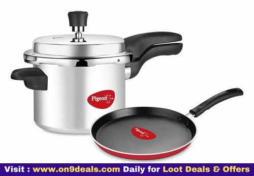 Pigeon by Stovekraft Induction Base 2-in-1 Junior Pack Starter Kit