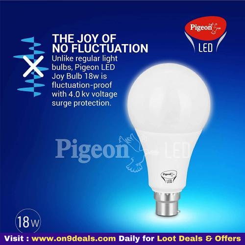 Pigeon LED Joy Bulb B22-6500K  - 18W (Pack of 1)