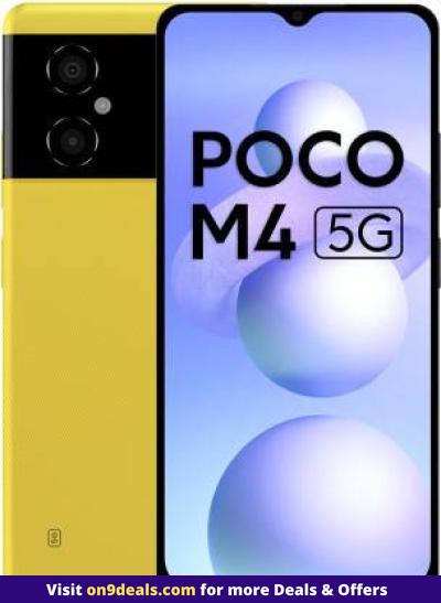 Poco M4 5g Mobile Dimensity 700 50mp Primary Camera Rs.10,999