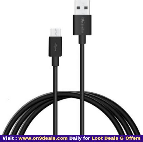 Portronics POR-654 Konnect Core 1M 1 m Micro USB Cable