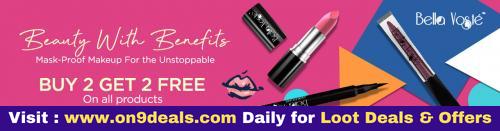 Purplle - Buy 2 Get 2 Free on Bella Voste Beauty & Makeup Products