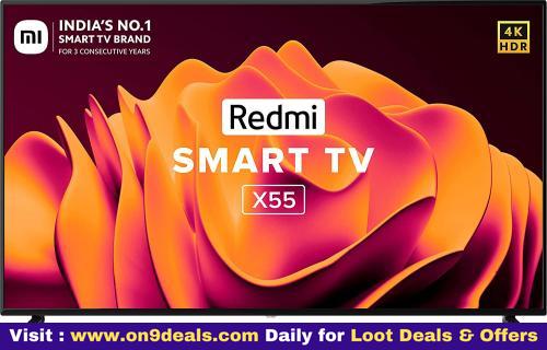 Redmi 139 Cm (55 Inches) 4k Ultra Hd Android Smart Led Tv X55 | L55m6-ra 2021 Model