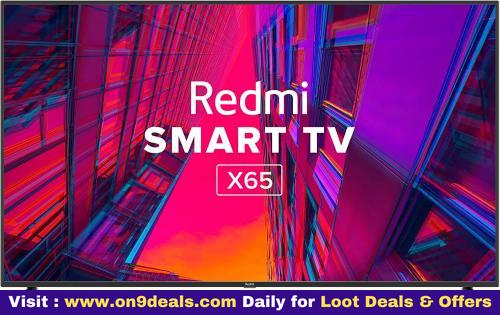 Redmi 164 cm (65 inches) 4K Ultra HD Android Smart LED TV X65 2021 Model