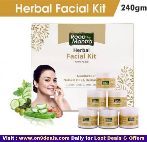 Roop Mantra Herbal Facial Kit for Glowing Skin