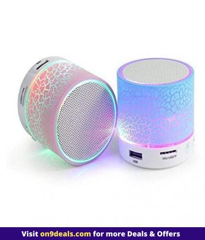 S10 Mini Wireless Portable Bluetooth Speaker with Aux, TF Card, USB Hi-fi Sound