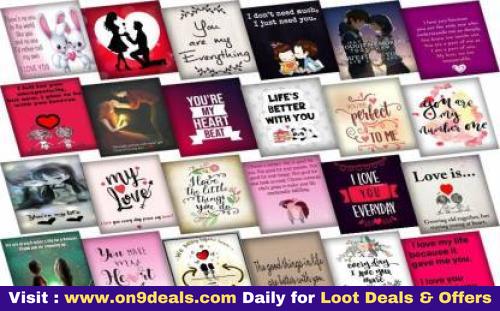 Set Of 48 Love Cards For Explosion Box Or Other DIY Love Greeting Cards 3X3 Inches Greeting Card