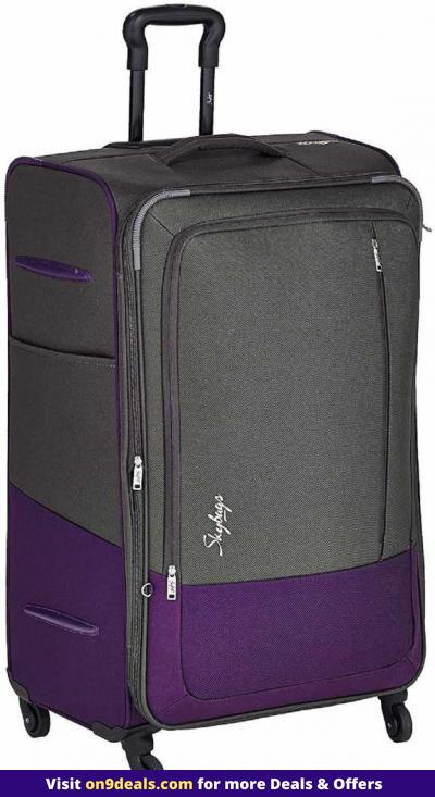SKYBAGS  Medium Check-in Luggage (68 cm) - Romeo - Grey Flat 88% Discount