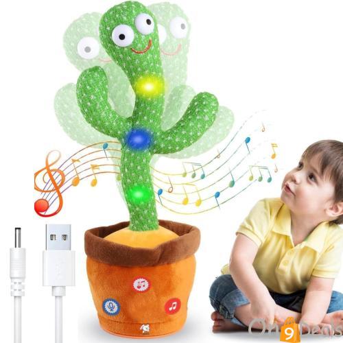 Storio Rechargeable Talking Cactus Toy For Kids | Educational Fun