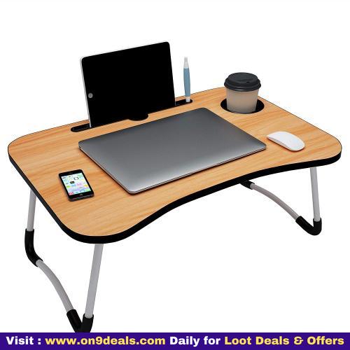 Story@home Foldable Portable Adjustable Multifunction Laptop Study Lapdesk Table