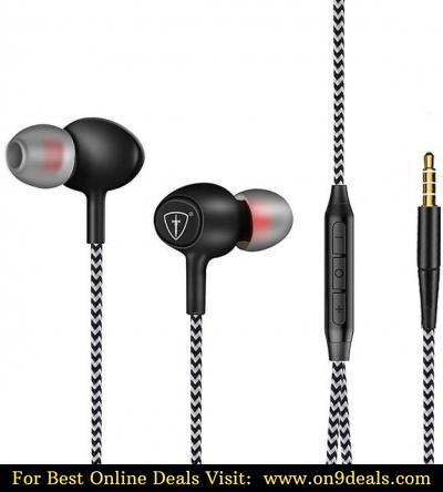 Tiitan S9 Wired In-Ear Earphone with Tangle Free Cable, Built-In Microphone