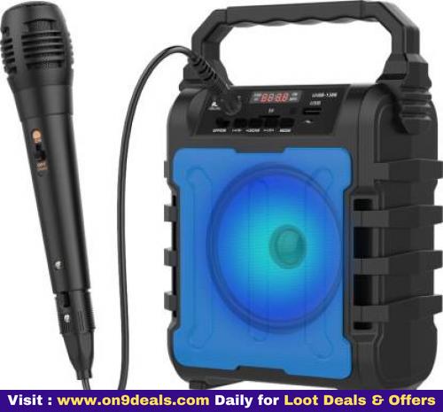U&i Song Series Wireless Speaker With Karaoke Mic 8 W Bluetooth Pa Speaker