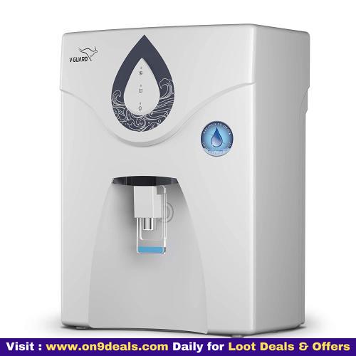 V-Guard Zenora RO+UF+MB Water Purifier, TDS Up To 2000 Ppm, 8 Stage Purification With World-class RO & Advanced UF Membrane