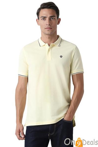 Van Heusen Men's Regular Fit Polo Shirt | Available In 18 Colours