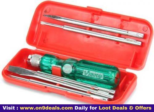 VISKO Screwdriver Set 5 Pcs (Steel)