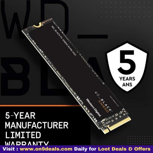 Western Digital WD SN850 2TB, PCIe Gen 4 SSD 7000MB/s R, 5100MB/s W, for Gaming & Content Creators