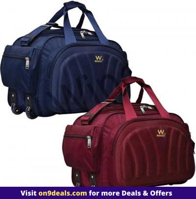 Wincey 60 L Strolley Duffel Bag Pack of 2