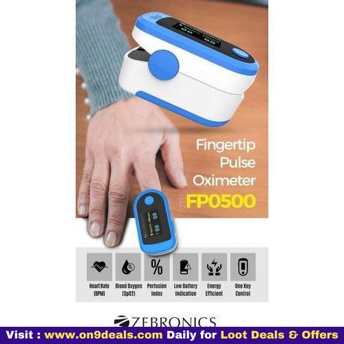 Zebronics Fingertip Pulse Oximeter FP0500