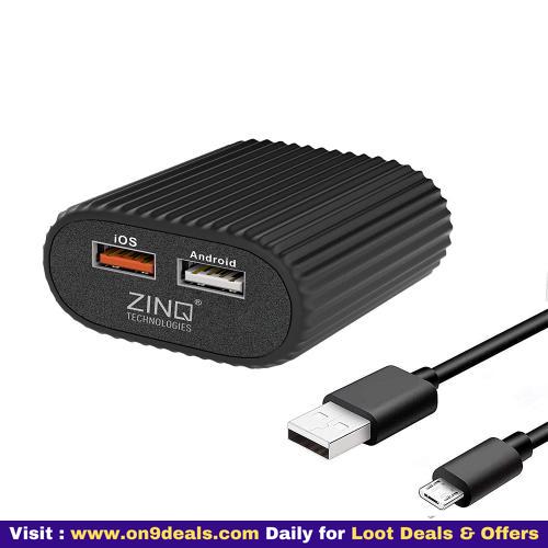 Zinq Technologies 2A Dual Port Mobile Charger
